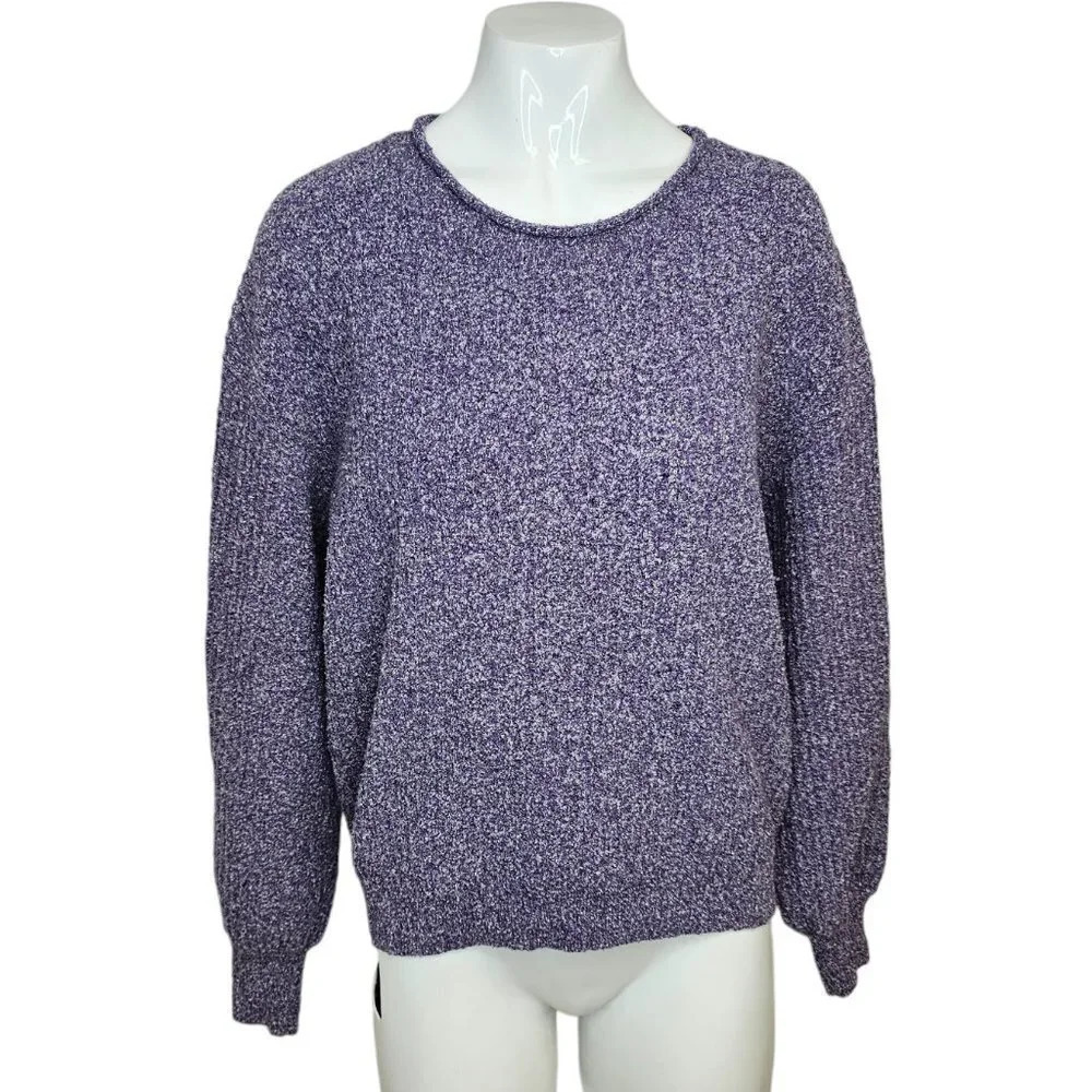 Frank & Oak Womens Wool Blend Sweater Size XS Purple